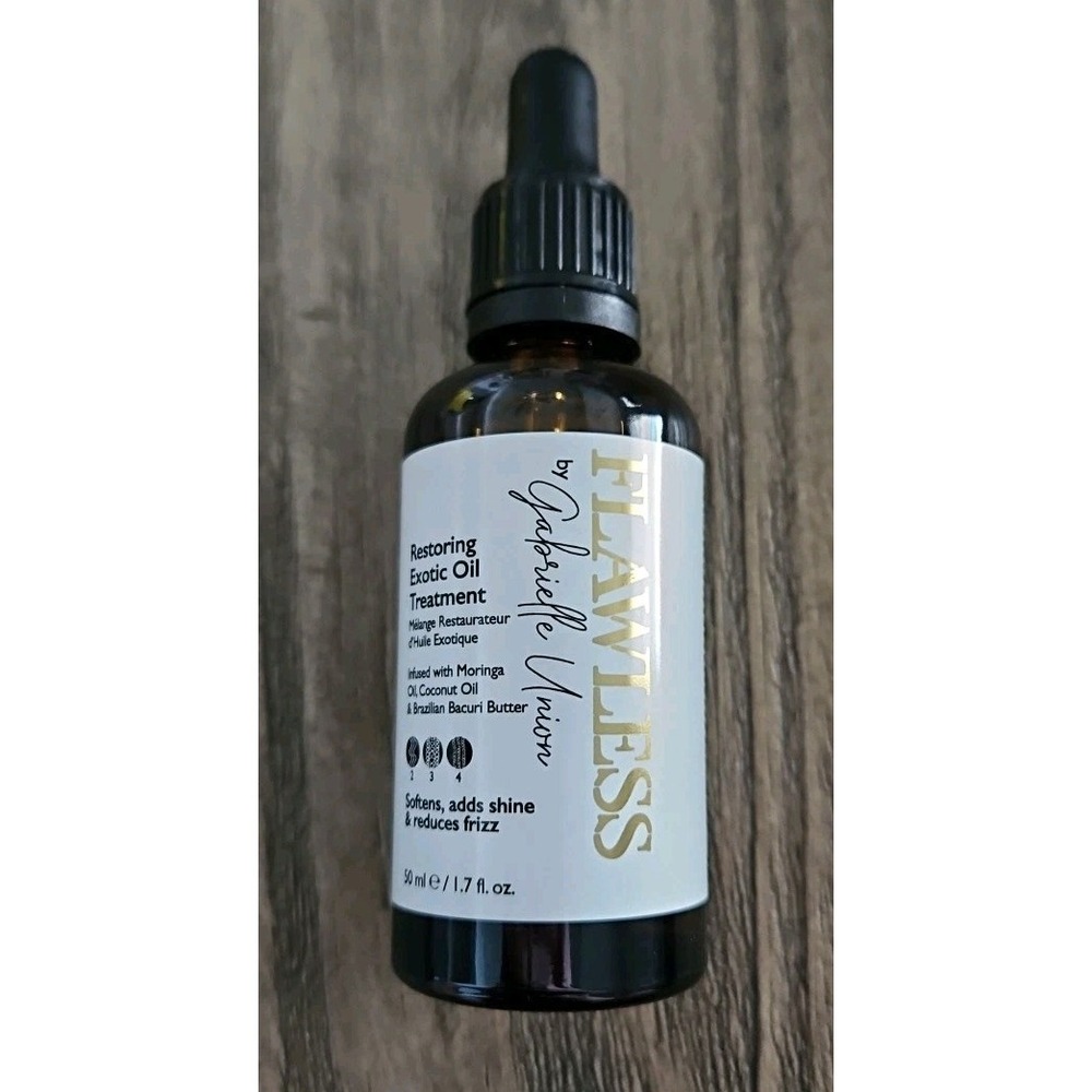 Flawless by Gabrielle Union Restoring Exotic Oil hair Treatment 1.7 Oz